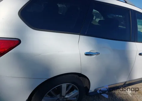 2014 Nissan Pathfinder Platinum из США, поврежденный, VIN 5N1AR2MM6EC679373